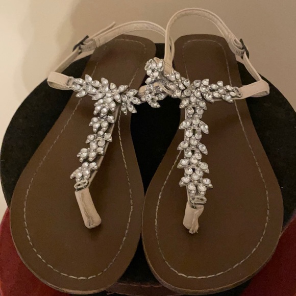 Call It Spring Shoes - Call It Spring, Crystal Flip Flops